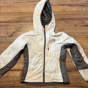 The North Face Summit Series Jacket in White and Gray